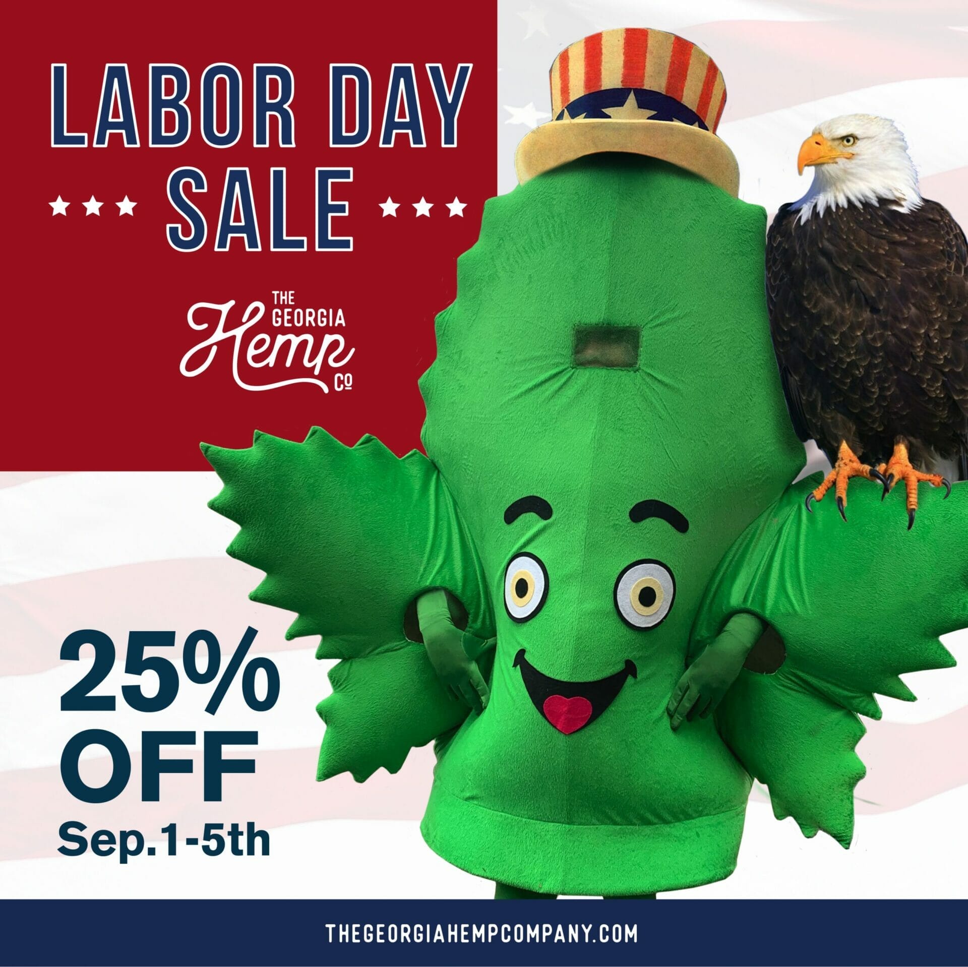 25% off Labor Day sale