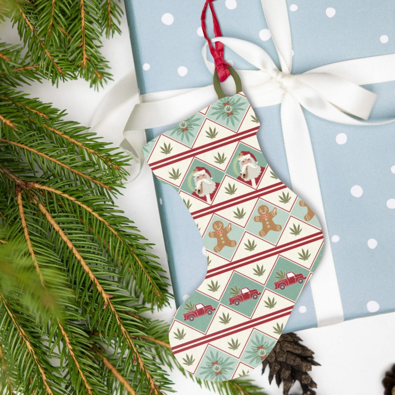GHC Holiday Wooden Ornament