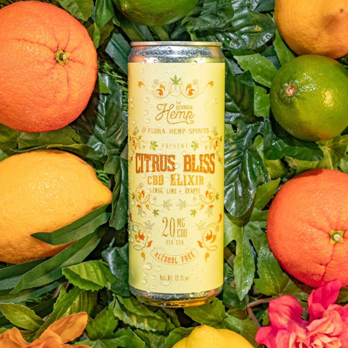 GHC X Flora Citrus Bliss 20mg CBD Elixir