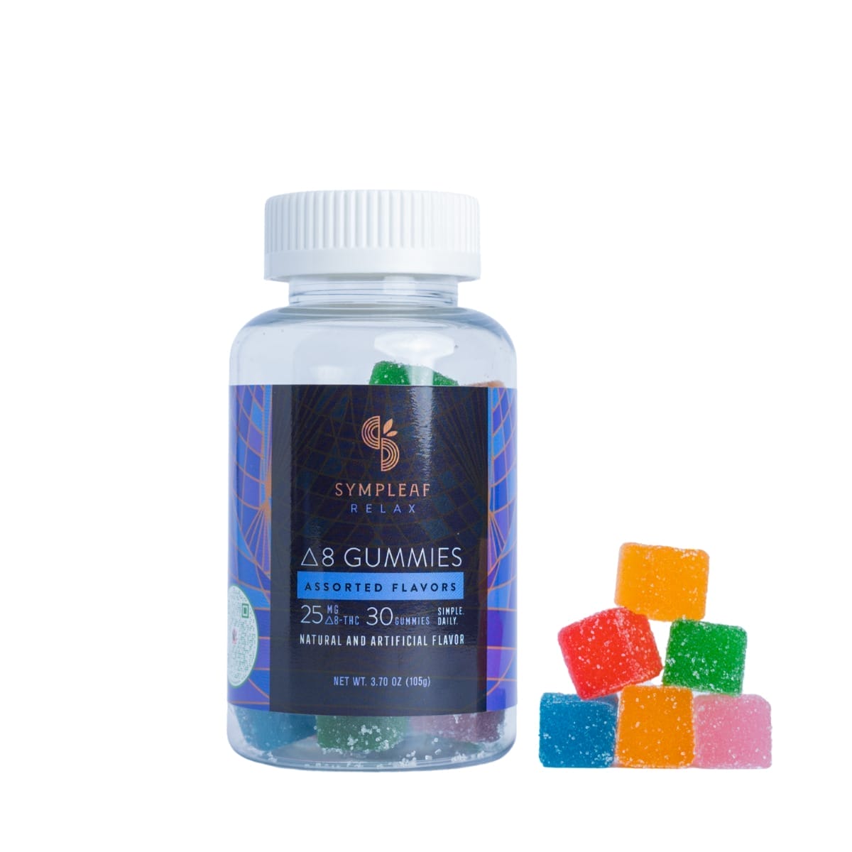 GHC 25mg Delta 8 Gummies - Assorted Flavors