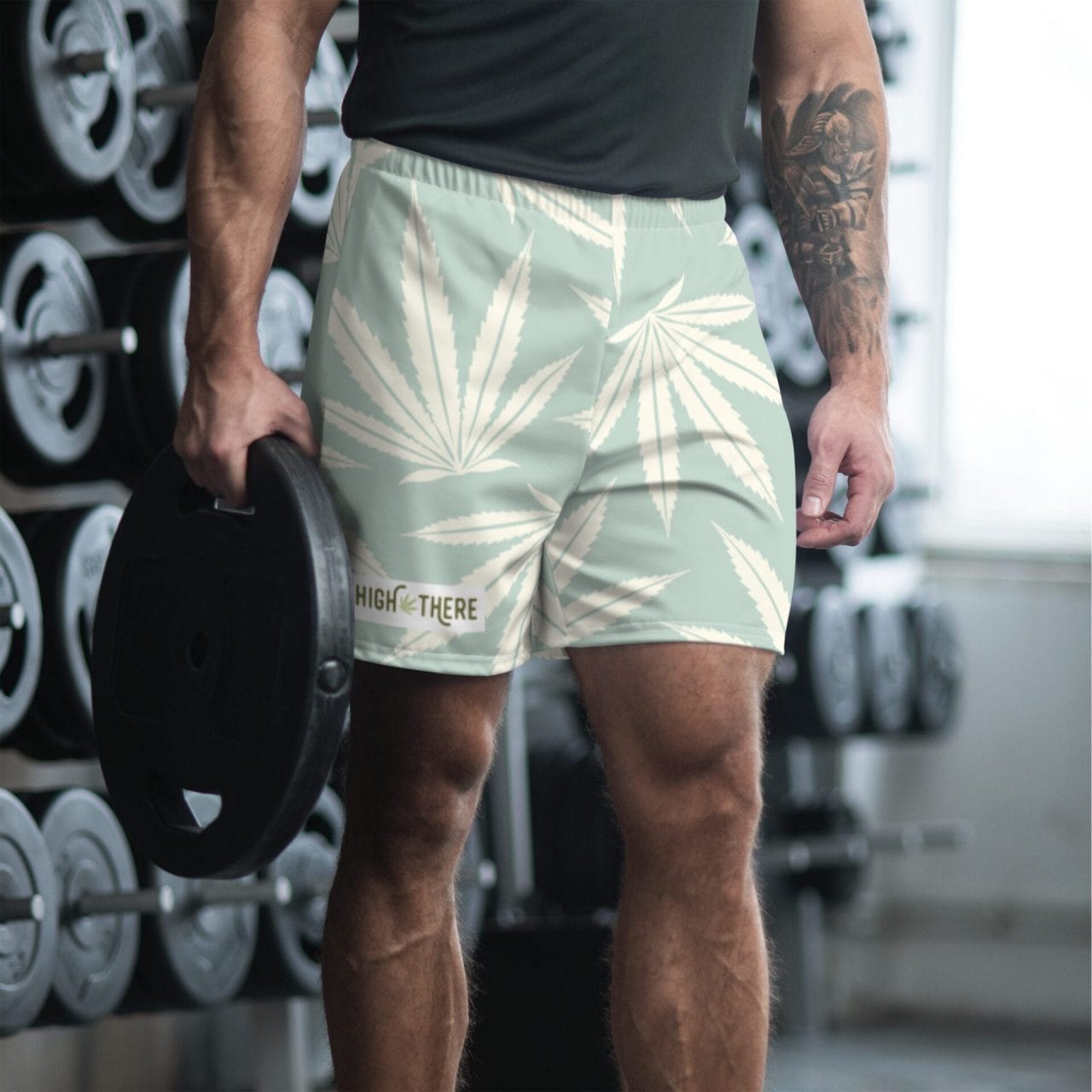 GHC "High There" Men's Athletic Long Shorts