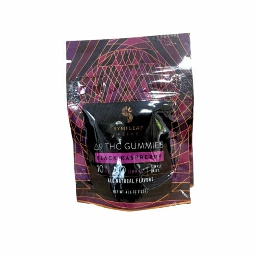 10mg Delta 9 Gummies - Black Raspberry - 10ct. Bag