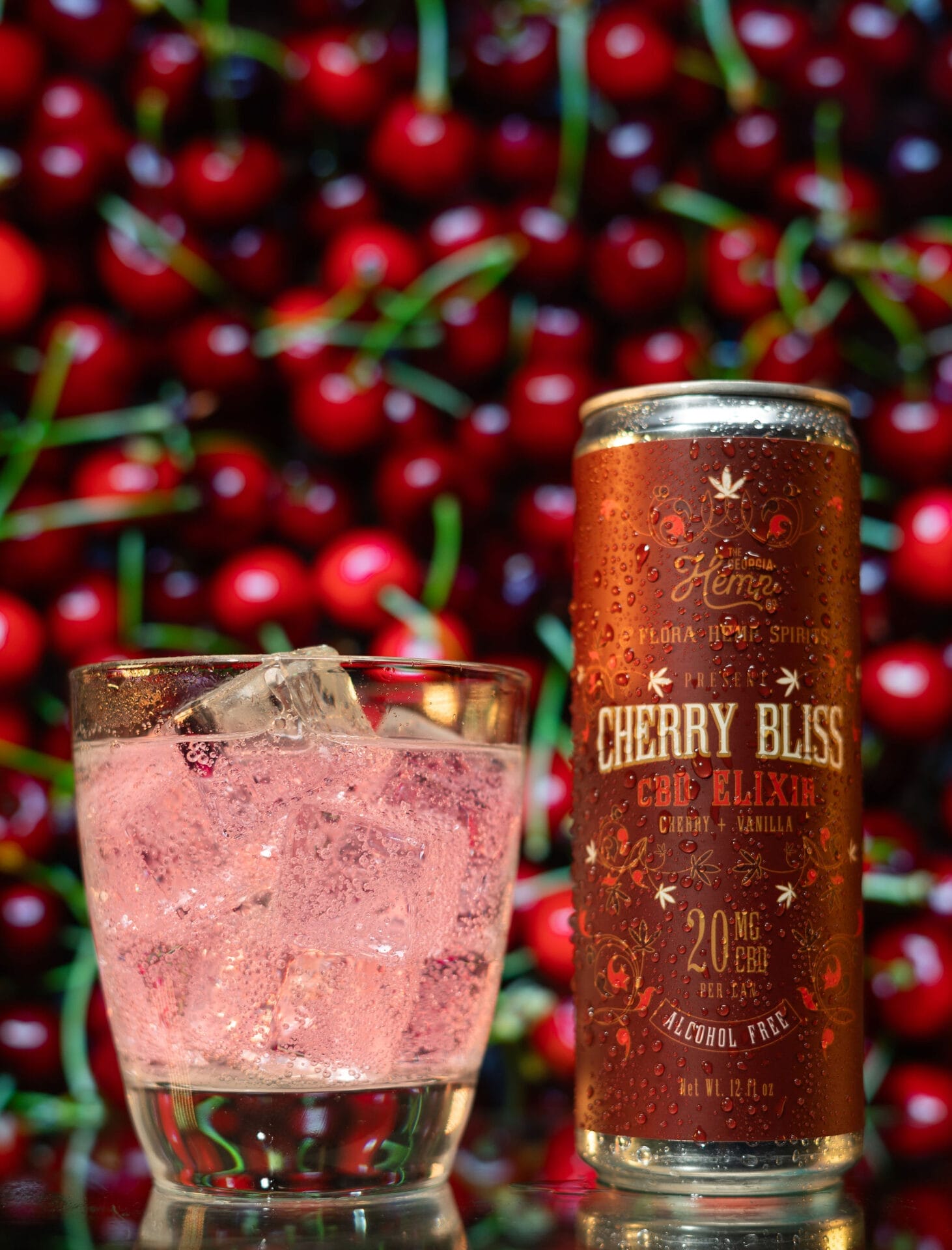 CBD Cherry Bliss Elixir GHC x Flora