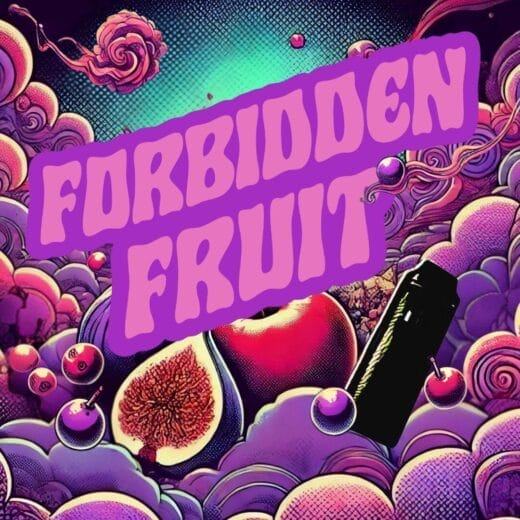 Delta 8 Disposable - Indica - 0.5g Vape - Forbidden Fruit