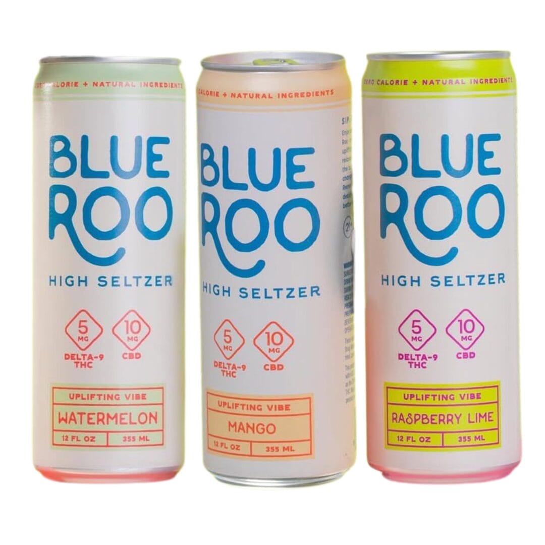 BlueRoo 10mg CBD + 5mg THC—4-pack